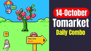 Tomarket airdrop combo 14 October  Tomarket Daily Combo Today [upl. by Mavis]