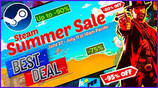 50 AMAZING CHEAP Game Deals Under 10  Steam Summer Sales  2024 [upl. by Alessandra]