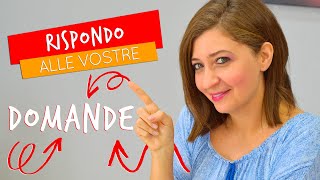 VIDEO EXTRA  Domande e risposte e VARIANTI RICETTE [upl. by Franni]