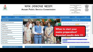 APSC CCE 2023 Should you start your preparation for the Mains apsc adre2 apsc2023 viral [upl. by Anallij]