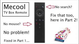 Mecool Remote Control Upgrade Secrets Part 2 [upl. by Heda]