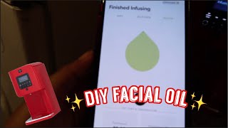 Using My Levo Oil Infuser DIY Facial Oil [upl. by Alderman]