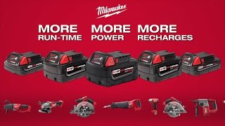 Milwaukee® M18 REDLITHIUM™ XC50 Battery [upl. by Arihsay]