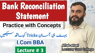 Bank reconciliation statement  ICom bank reconciliation statement  ICom principles of accounting [upl. by Acimak120]