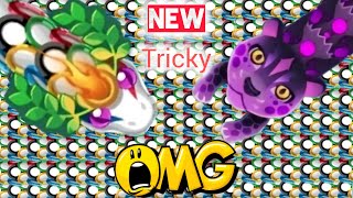 Epic hungry snake io 🐍 gameplay  Olympia snake skin  Tricky worms [upl. by Anyala]