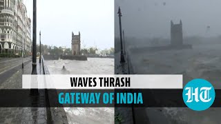 Cyclone Tauktae Gateway of India in Mumbai thrashed by strong waves [upl. by Mathur]