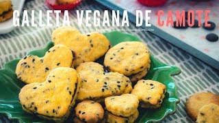 GALLETA VEGANA DE CAMOTEㅣMartes de Postre [upl. by Sherr]