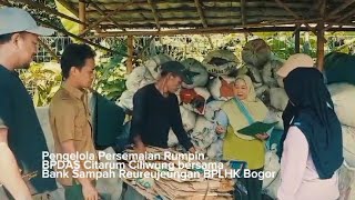 Pengelolaan Sampah Persemaian Rumpin kerjasama Bplhk Bogor dengan BPDAS Citarum Ciliwung [upl. by Nadroj319]