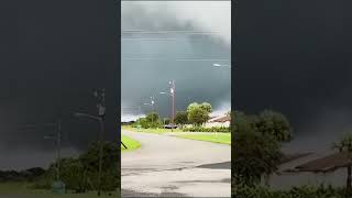 Hurricane Milton spawns tornados across Florida [upl. by Anomor219]