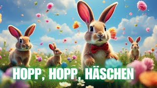 Hopp Hopp Häschen 🐰  Fröhlicher Tanz amp MitmachLied für Kinder [upl. by Rozanne]