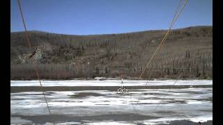 Nenana Ice Classic breakup 2013 timelapse [upl. by Earissed245]