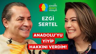 EZGİ SERTEL “REKLAM ARASINDA DÜŞÜK YAPTIM” [upl. by Einahpats115]