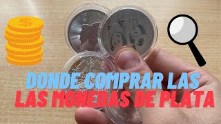 ¿CÓMO y DONDE COMPRAR MONEDAS DE PLATA Las mejores monedas para INVERTIR EN PLATA [upl. by Bast]