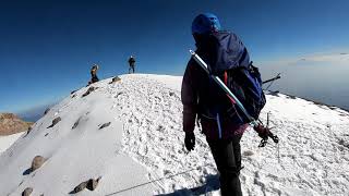 Climbing the summit of the Iztaccíhuatl the White Woman  Eruption of Popocatepetl  Mexico [upl. by Nitza656]