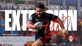 Konrad Hurrell extends with Saints for 2025 [upl. by Bowe]