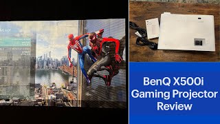 BenQ X500i 4K Short Throw Gaming Projector Review [upl. by Artemisia832]