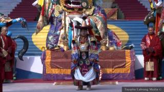 His Holiness Karmapa performs the quotGoMaquot sacred Dance [upl. by Iddo]