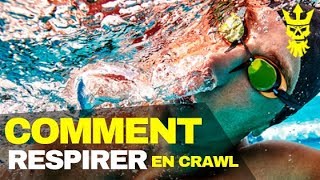 LA RESPIRATION EN CRAWL  3 exercices efficaces [upl. by Inaffets799]