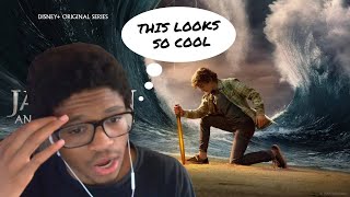 NONBOOK Reader Reacts to Percy Jackson and the Olympians Official Teaser [upl. by Trina]