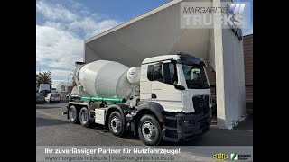 MAN TGS 32440 8x4 Euro 6 GSR Stetter Ultra Eco 2 [upl. by Akcirderf]