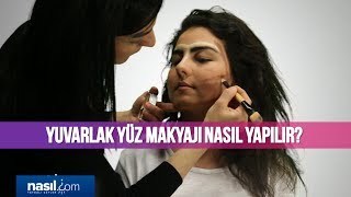 Yuvarlak yüze makyaj nasıl yapılır  BakımGüzellik  Nasilcom [upl. by Eive]