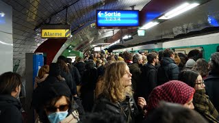 Grève du 31 janvier  Le trafic des trains quottrès fortement perturbéquot [upl. by Iiette]