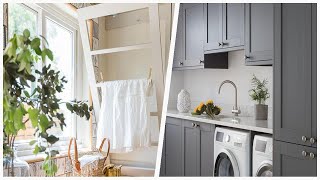 75 Laundry Room With Shaker Cabinets And Gray Cabinets Design Ideas Youll Love ♡ [upl. by Azirb708]