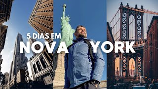 ROTEIRO NOVA YORK  O QUE FAZER EM 5 DIAS  VIAGEM COMPLETA [upl. by Canon]