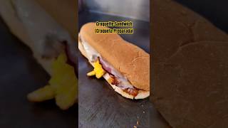 Croquette Sandwich Croqueta Preparadacroquettes sandwich foodie [upl. by Cadell]