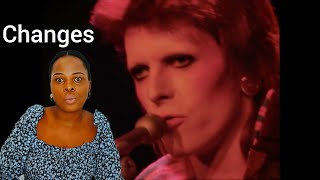 European First Time Hearing David Bowie  Changes REACTION [upl. by Saxena50]