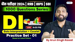 1000 Data Interpretation Series  Caselet DI  Practice Set  1  IBPS  SBI  RRB POCLERK 2024 [upl. by Rotceh463]