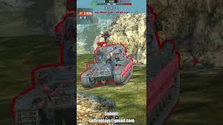 Obj268 in Action wotblitz tanksblitz [upl. by Lee]