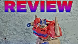 REVIEW studio series 112 optimus prime transformers one [upl. by Lehcim]