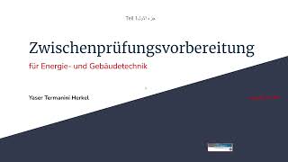 Zwichenprüfungsvorbereitung für Elektriker Teil 1 Elektroniker  Energie und Gebäudetechnik [upl. by Karylin]