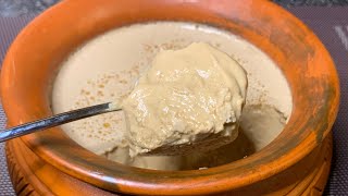 Misti Doi with Gur Jaggery  Sweet Yogurt Recipe [upl. by Olaznog]