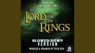 The Shire Theme From quotLord of The Ringsquot Slowed Down Version [upl. by Corbie]