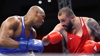 Jamar Talley USA vs Georgii Kushitashvili GEO World Olympic Qualifiers 2024 QFs 92kg [upl. by Damarra]