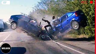 50 Tragic Moments Idiots Driver Crashes On Road Got Instant Karma  Idiots In Cars [upl. by Nnylharas]