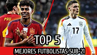 TOP 5 mejores futbolistas SUB21 del mundo [upl. by Nert553]