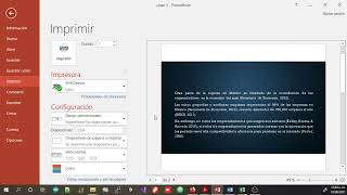 ¿Cómo imprimir presentación de PowerPoint  2021 [upl. by Anna-Diane]