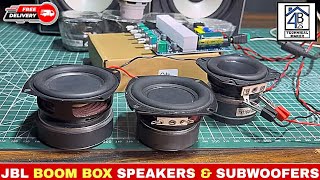 Cheapest✅🤑 Jbl speakers amp subwoofers  powerful boom box speakers testing amp review  15 to 35 watt [upl. by Haneekas197]