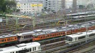 ＪＲ西日本宮原総合運転所 Shinkansen 100 amp Ôsaka JR depot [upl. by Sairu]