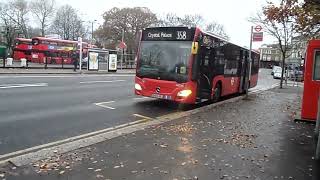 Mercedes Citaro O295 C2 Go Ahead Metrobus MEC66 BF65HVJ on 358 Terminating at Crystal Palace Parade [upl. by Nitz]