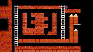 🕹 Lode Runner  Stage 26  Retro Games  Nintendo  NES  Family Computer Game  Konami  Video Game [upl. by Layol824]