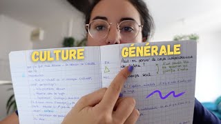 Comment travailler la Culture Générale en prépa ECG spécial 2A [upl. by Ataga221]