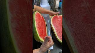 Do you like huge watermelons  Fruit cutting skills [upl. by Mathews334]