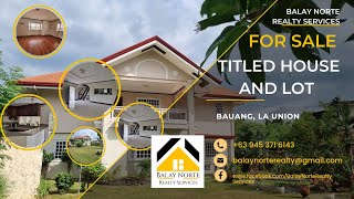 House and Lot For Sale  Bauang La Union [upl. by Ahrendt748]