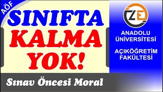 AÖF Sınıfta Kalma Yok Açıköğretim Ders Geçme Sistemi Nasıldır FerdaErkaya [upl. by Elades]