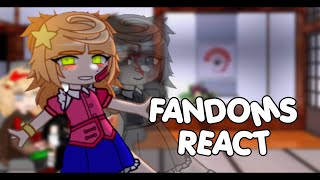 FANDOMS react to ELIZABETH AFTON  FNAF x Gacha  Afton Family [upl. by Accber480]