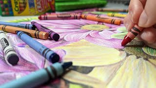 Drawing REALISM With Kid’s Crayons  Art Challenge [upl. by Lolly]